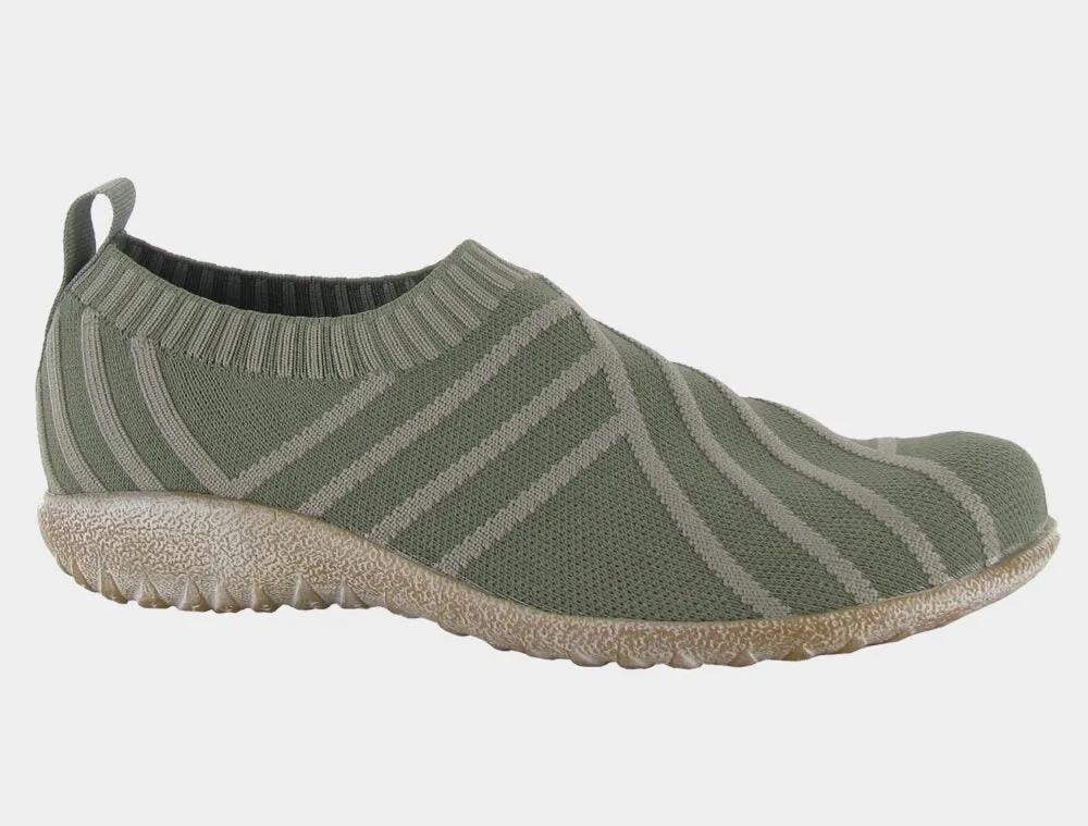 Naot Women’s Okahu Sage Knit sold by Orleans Shoe Co.