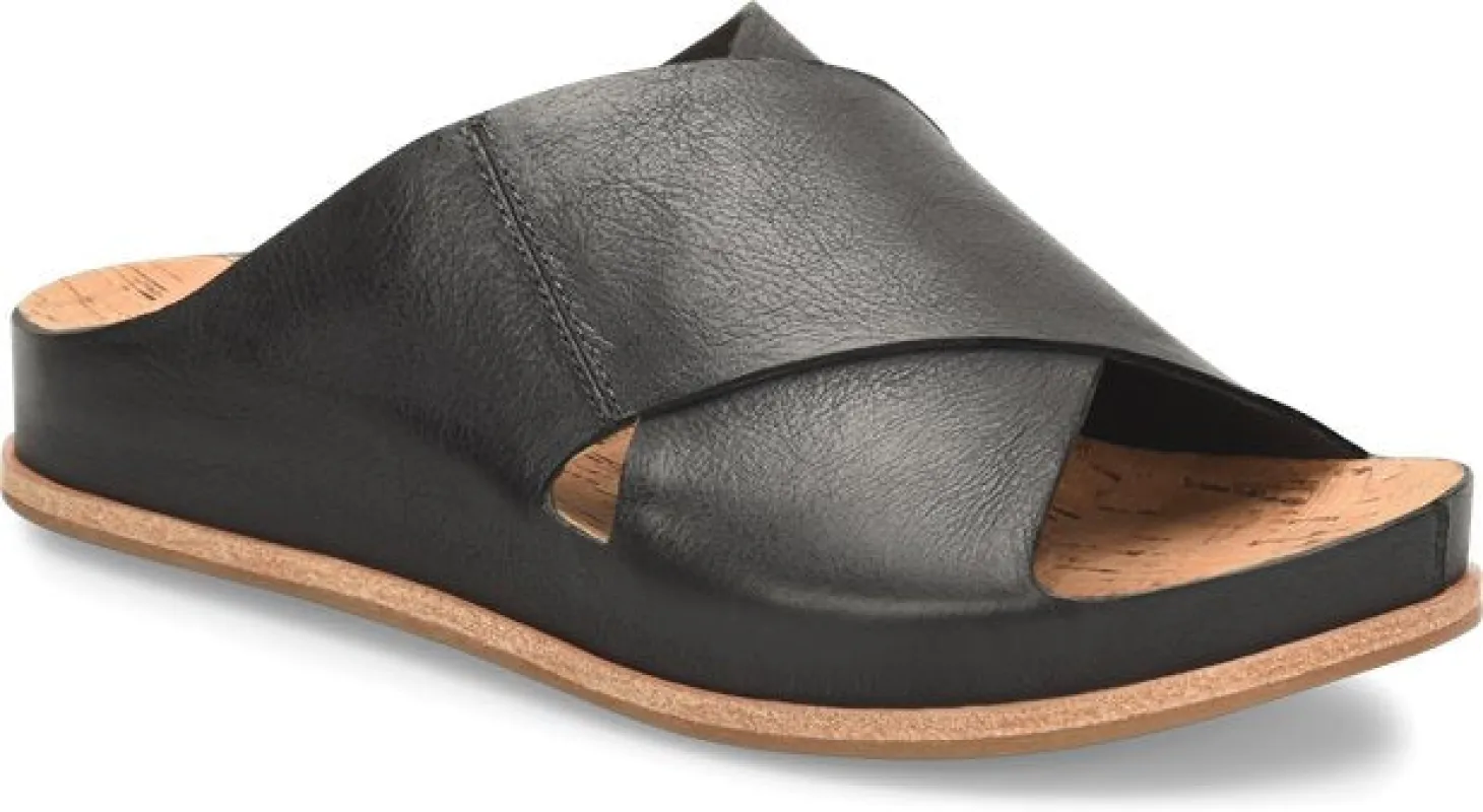 Kork Ease Women's Tutsi Crossband Black sold by Orleans Shoe Co.