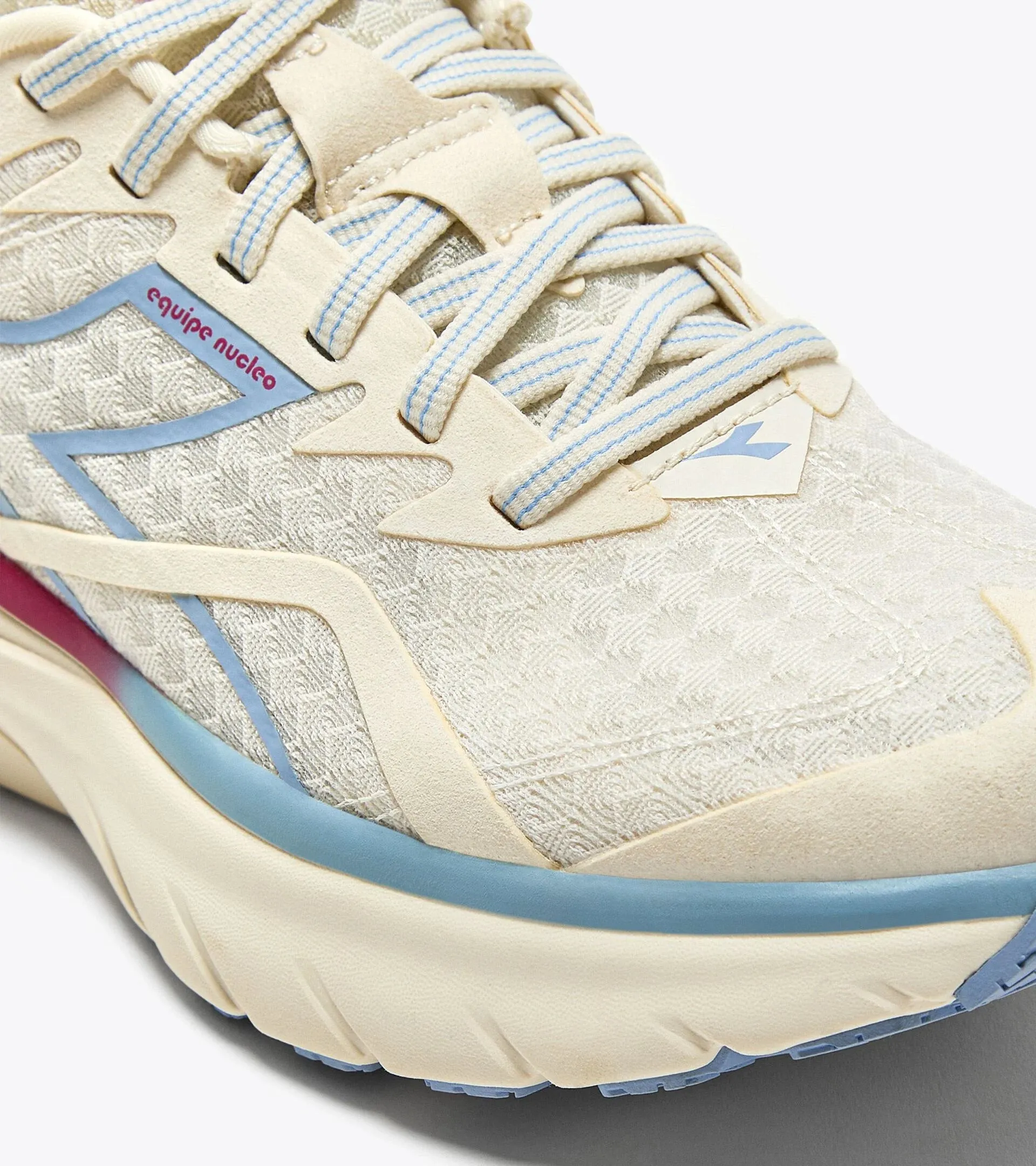 Diadora Women’s Equipe Nucleo Whisper White Rubine Red sold by Orleans Shoe Co. product image thumbnail 2