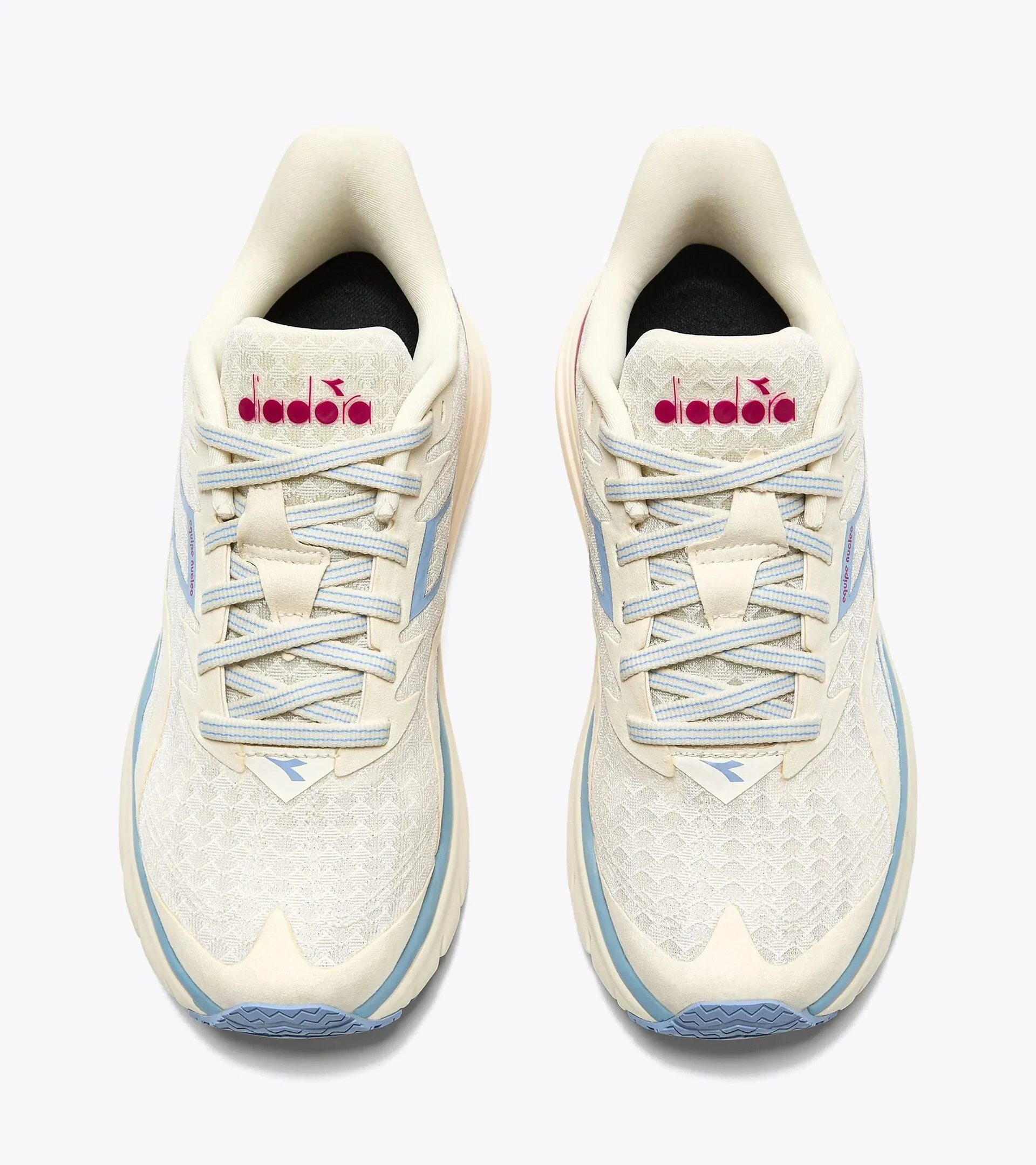 Diadora Women’s Equipe Nucleo Whisper White Rubine Red sold by Orleans Shoe Co. product image thumbnail 4