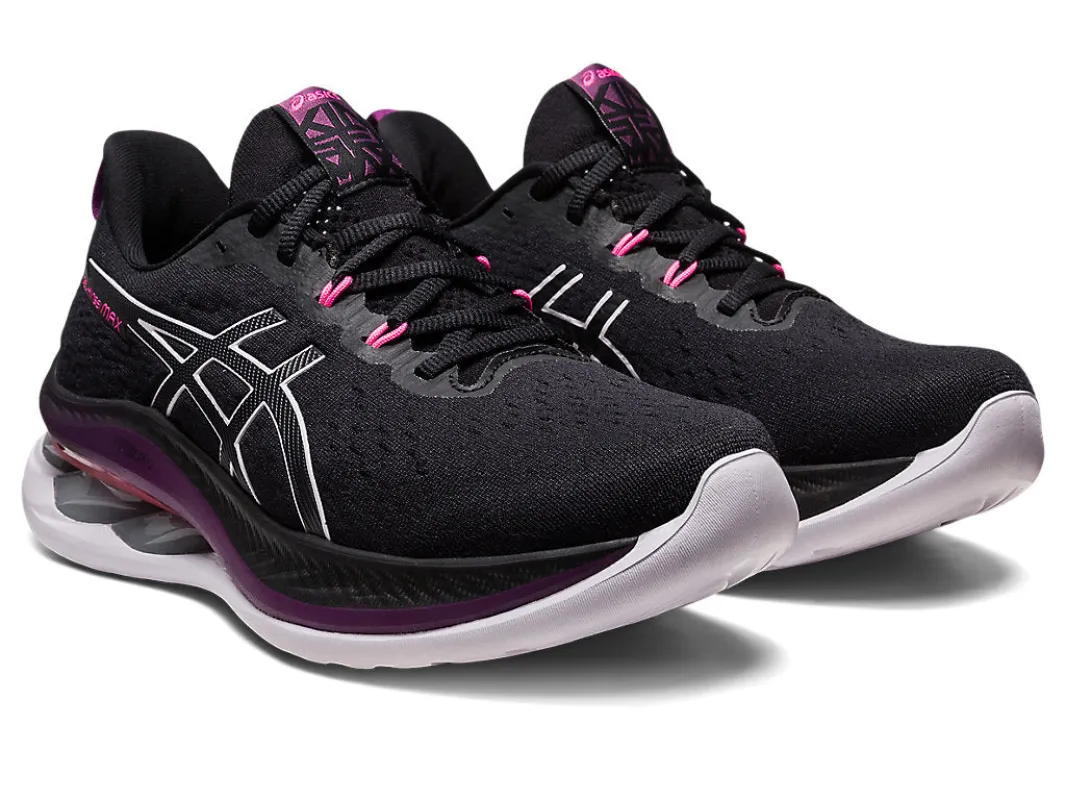 Asics Women’s GEL-KINSEI MAX Black Lilac Hint sold by Orleans Shoe Co.