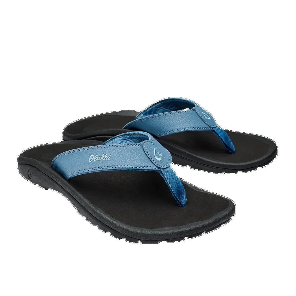 Olukai Men’s Ohana Vintage Blue Black sold by Orleans Shoe Co.