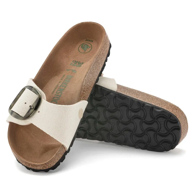 Birkenstock Women’s Madrid Big Buckle Rivet Eggshell 1024068 sold by Orleans Shoe Co.
