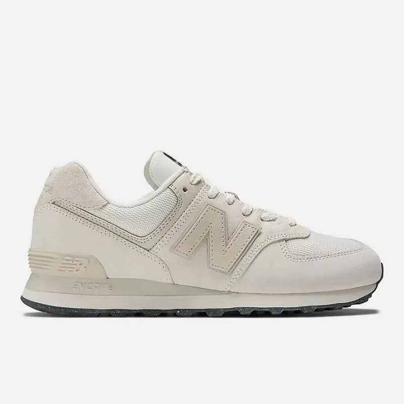 New Balance Unisex U574OF2 White Grey sold by Orleans Shoe Co.