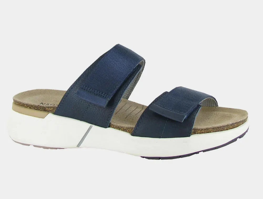 Naot Women's Calliope Soft Ink Polar Sea Leather sold by Orleans Shoe Co.