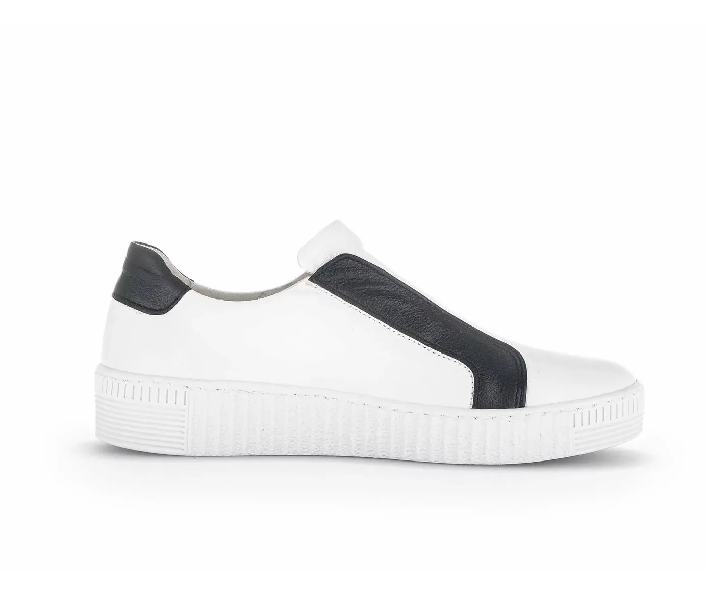 Gabor Women’s Slip On 23.335.27 Cervo Weiss Schwartz sold by Orleans Shoe Co.