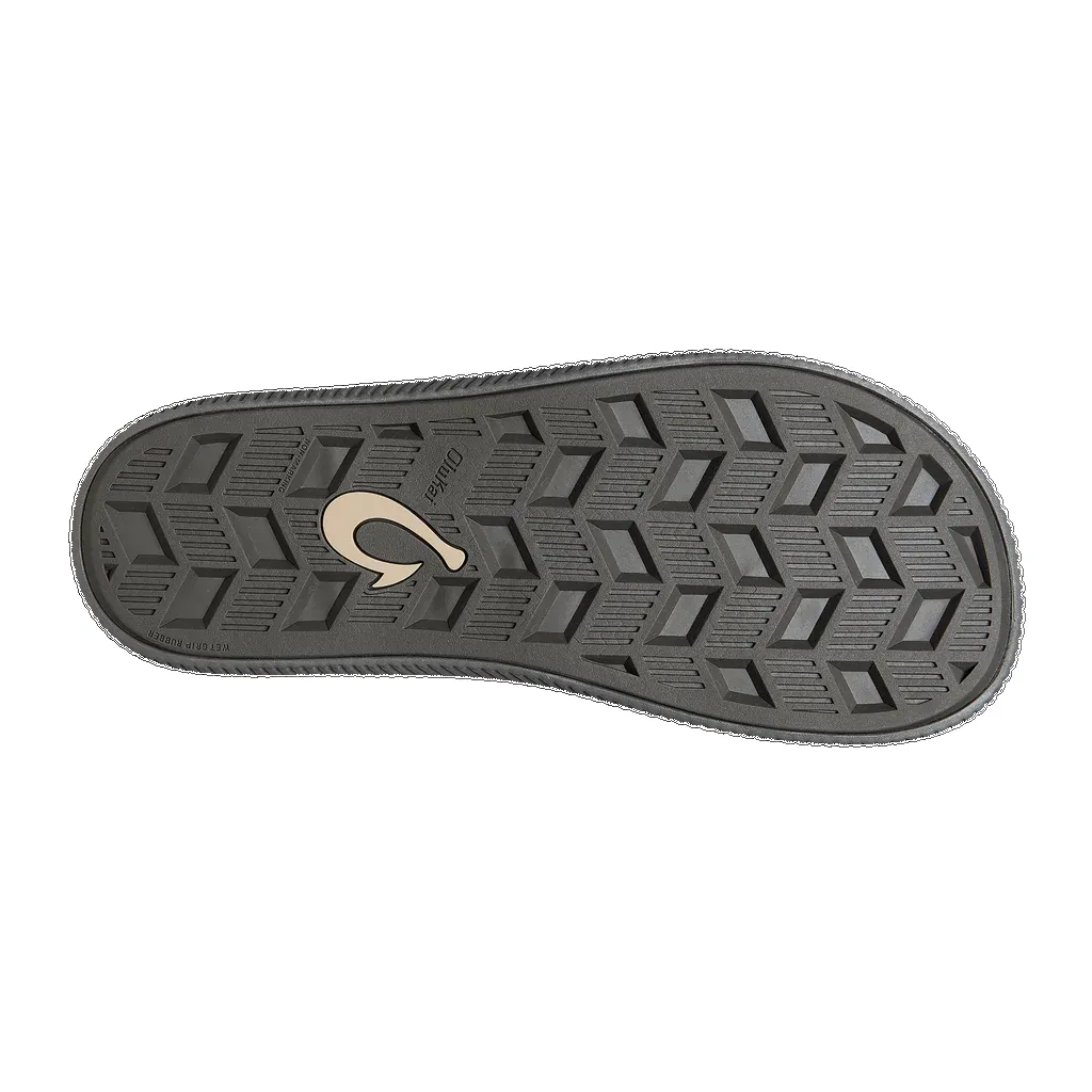 Olukai Men’s Ulele Dark Shadow Black sold by Orleans Shoe Co. product image thumbnail 3