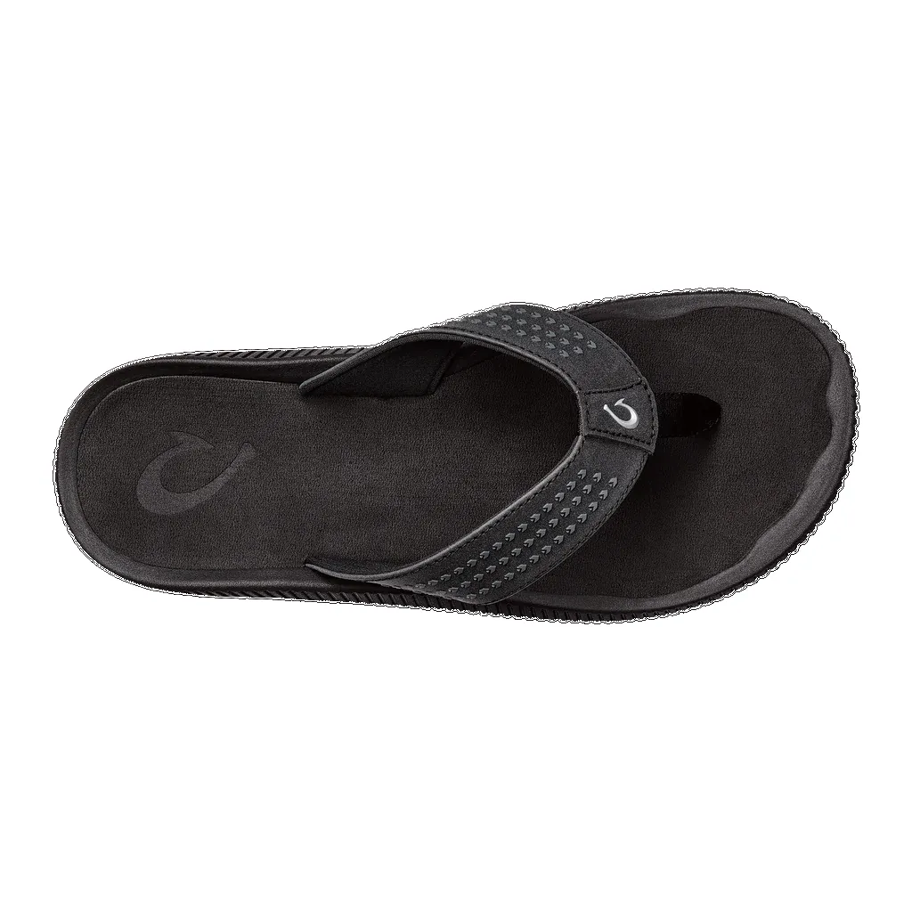 Olukai Men’s Ulele Black Black sold by Orleans Shoe Co. product image thumbnail 3