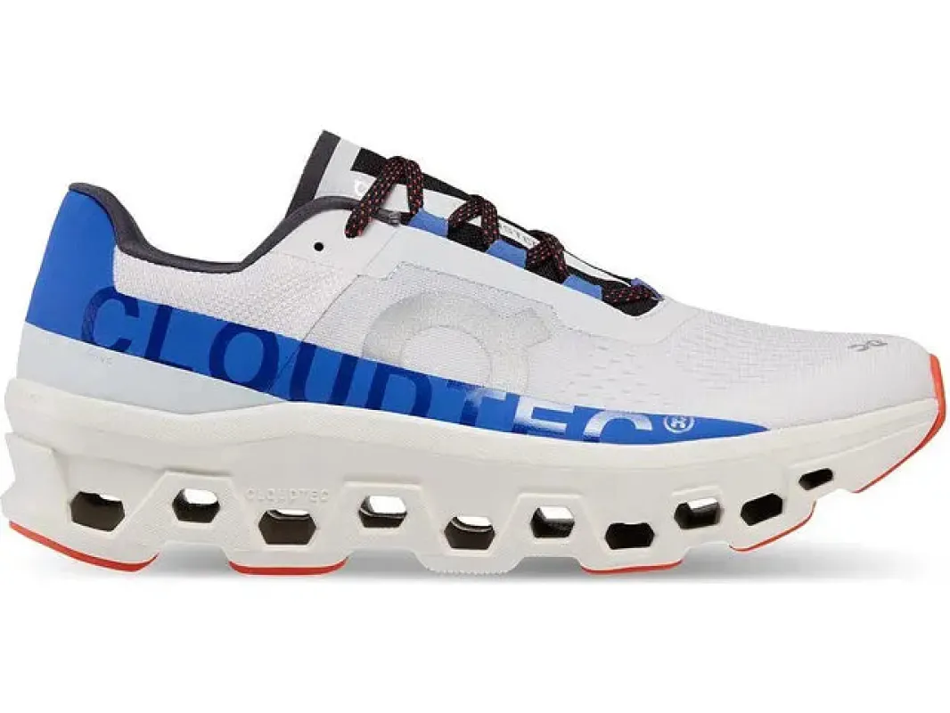 On Men’s Cloudmonster Frost Cobolt sold by Orleans Shoe Co.