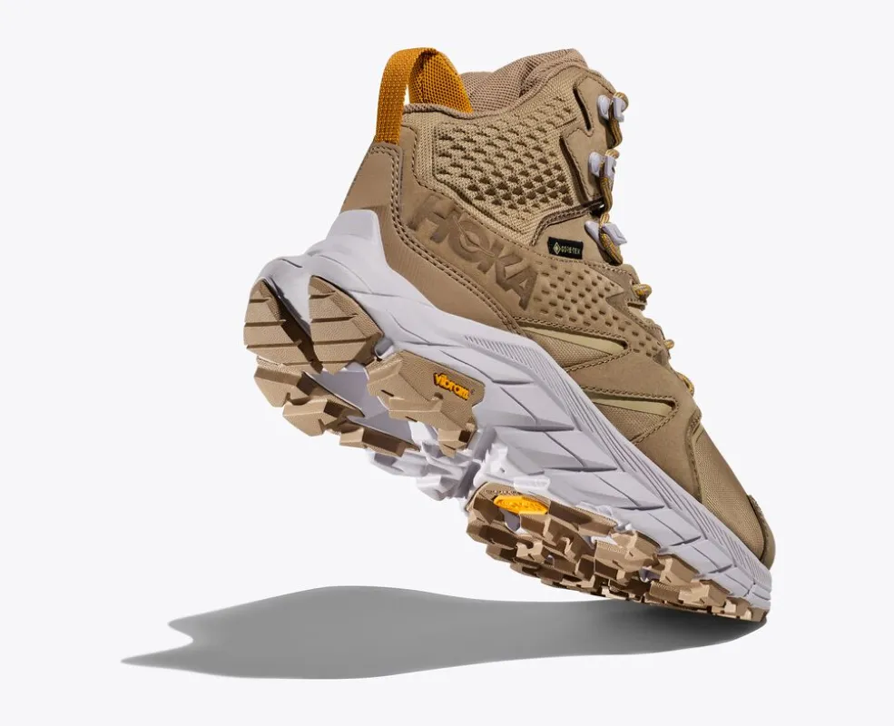 Hoka One One Women’s Anacapa Mid GTX Dune Lilac Marble sold by Orleans Shoe Co.