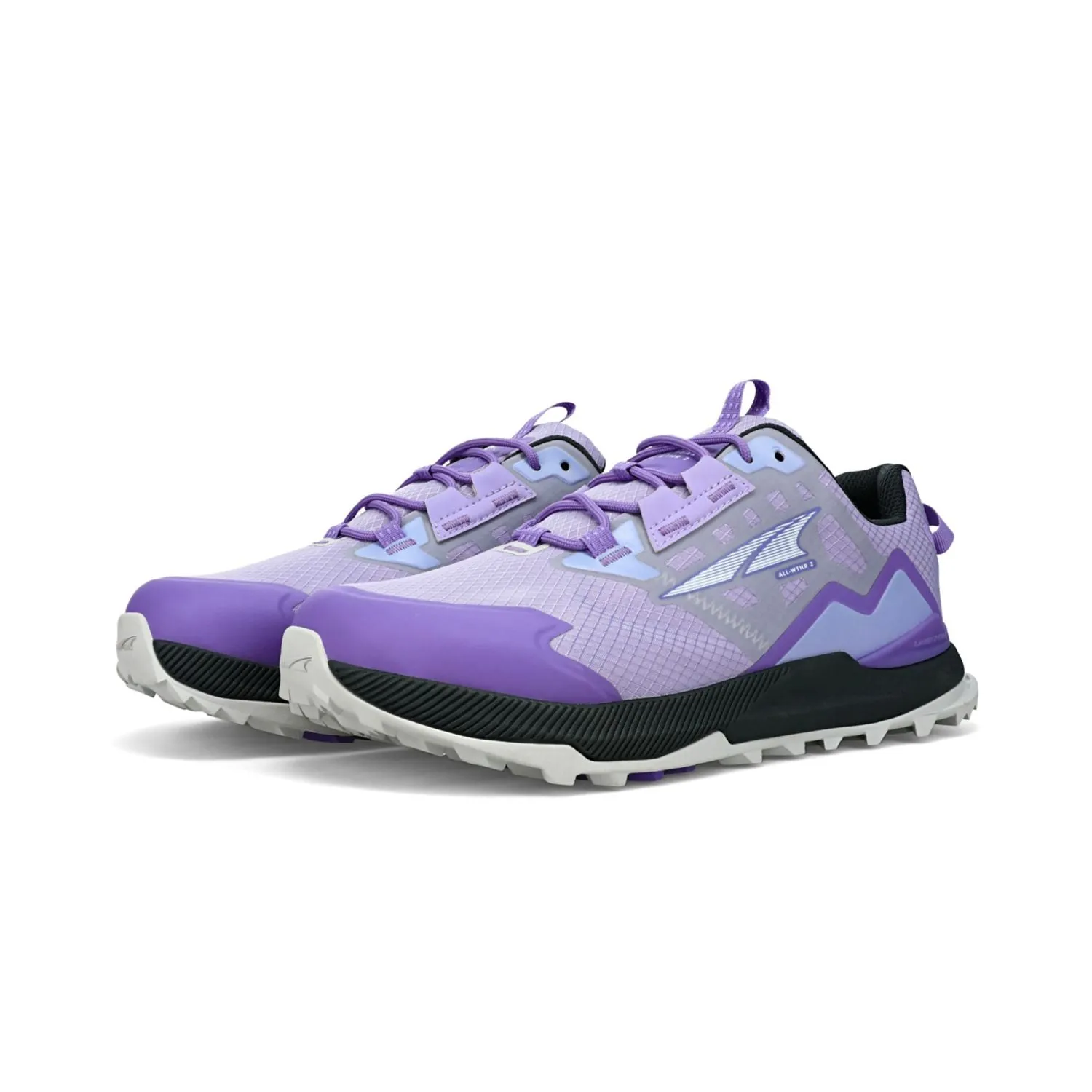 Altra Women’s Lone Peak Low 2 All-Wthr Gray Purple sold by Orleans Shoe Co. product image thumbnail 5