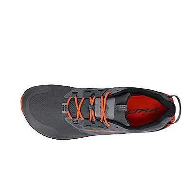 Altra Men’s Lone Peak Low 2 All-Wthr Gray Orange sold by Orleans Shoe Co. product image thumbnail 4