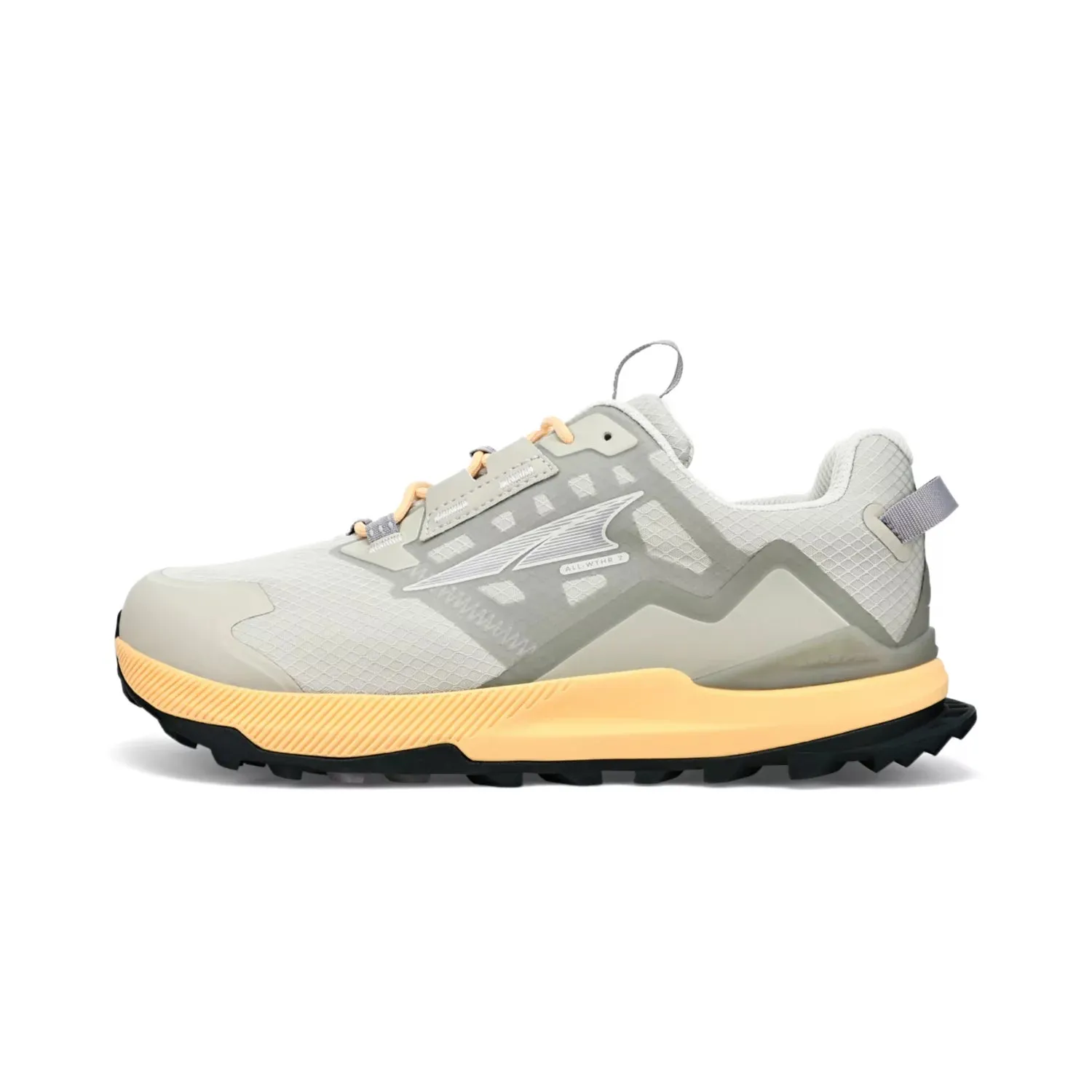 Altra Women’s Lone Peak Low 2 All-Wthr Gray Orange sold by Orleans Shoe Co. product image thumbnail 2