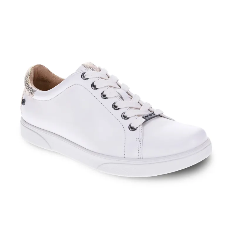 Revere Women’s Limoges Lace Up Sneaker Coconut Metallic Interest sold by Orleans Shoe Co.