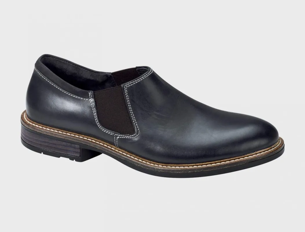 Naot Men's Director Black Velvet Nubuck Black Raven sold by Orleans Shoe Co.
