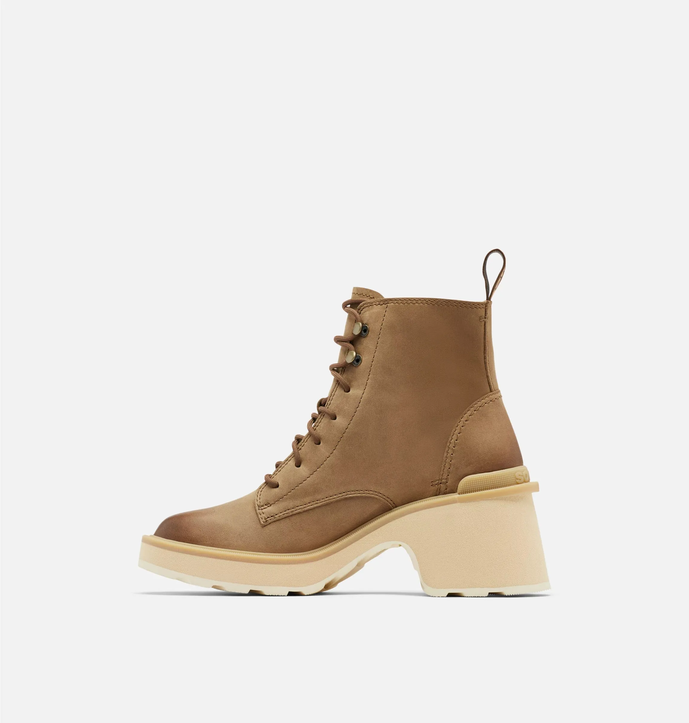 Sorel Women's Hi-Line Heel Lace Boot Umber Ceramic sold by Orleans Shoe Co. product image thumbnail 3