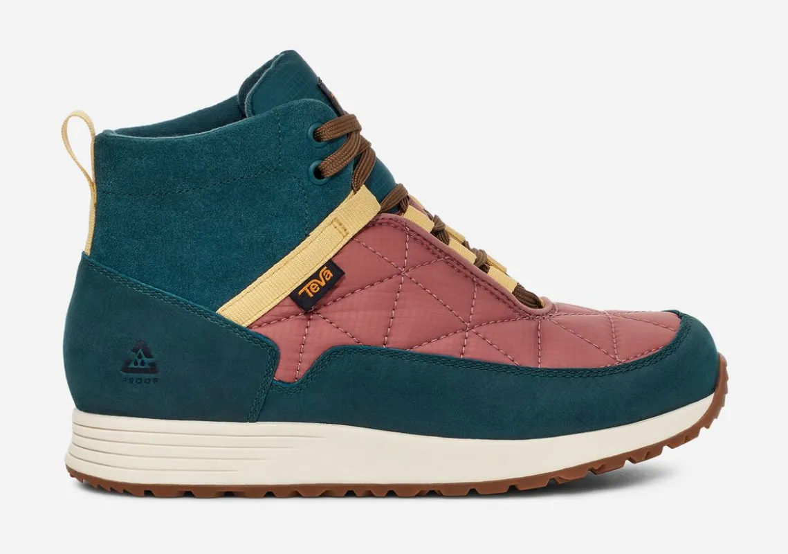 Teva Women's ReEmber Commute Waterproof Burlwood Olive sold by Orleans Shoe Co.