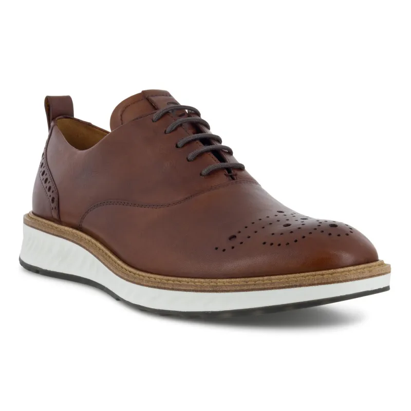 Ecco Men's St 1 Hybrid Oxford Wing Shoe Cognac 83684401053 sold by Orleans Shoe Co.