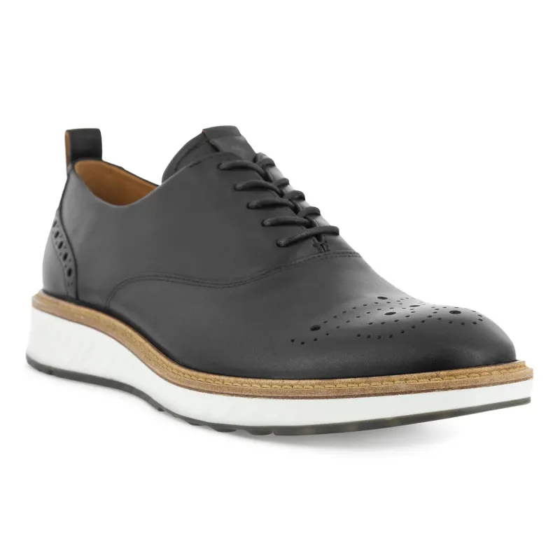 Ecco Men's St 1 Hybrid Oxford Wing Shoe Black 83684401001 sold by Orleans Shoe Co.