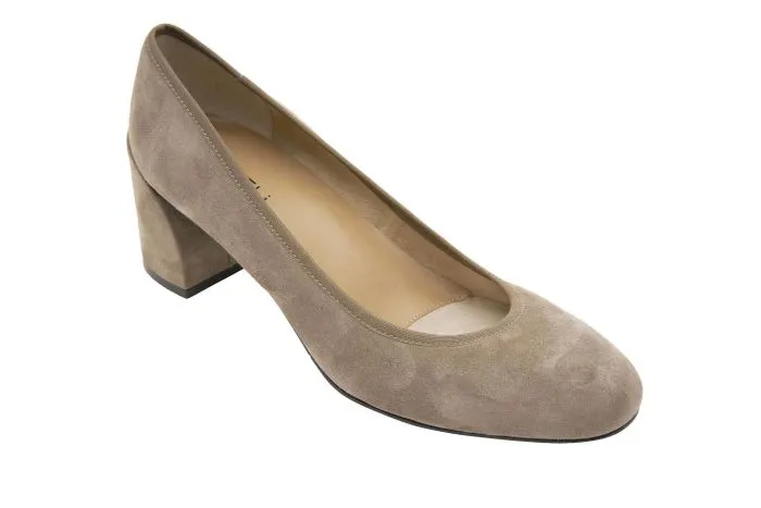 Vaneli Women's Camila Military Suede sold by Orleans Shoe Co.