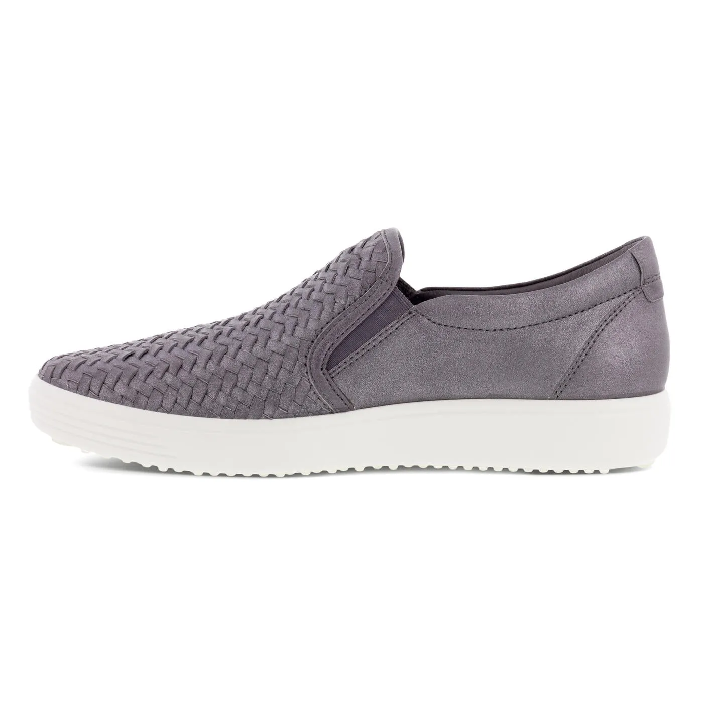 Ecco Women's Soft 7 Woven Slip On 2.0 Gravity Metallic 47011360105 sold by Orleans Shoe Co. product image thumbnail 5