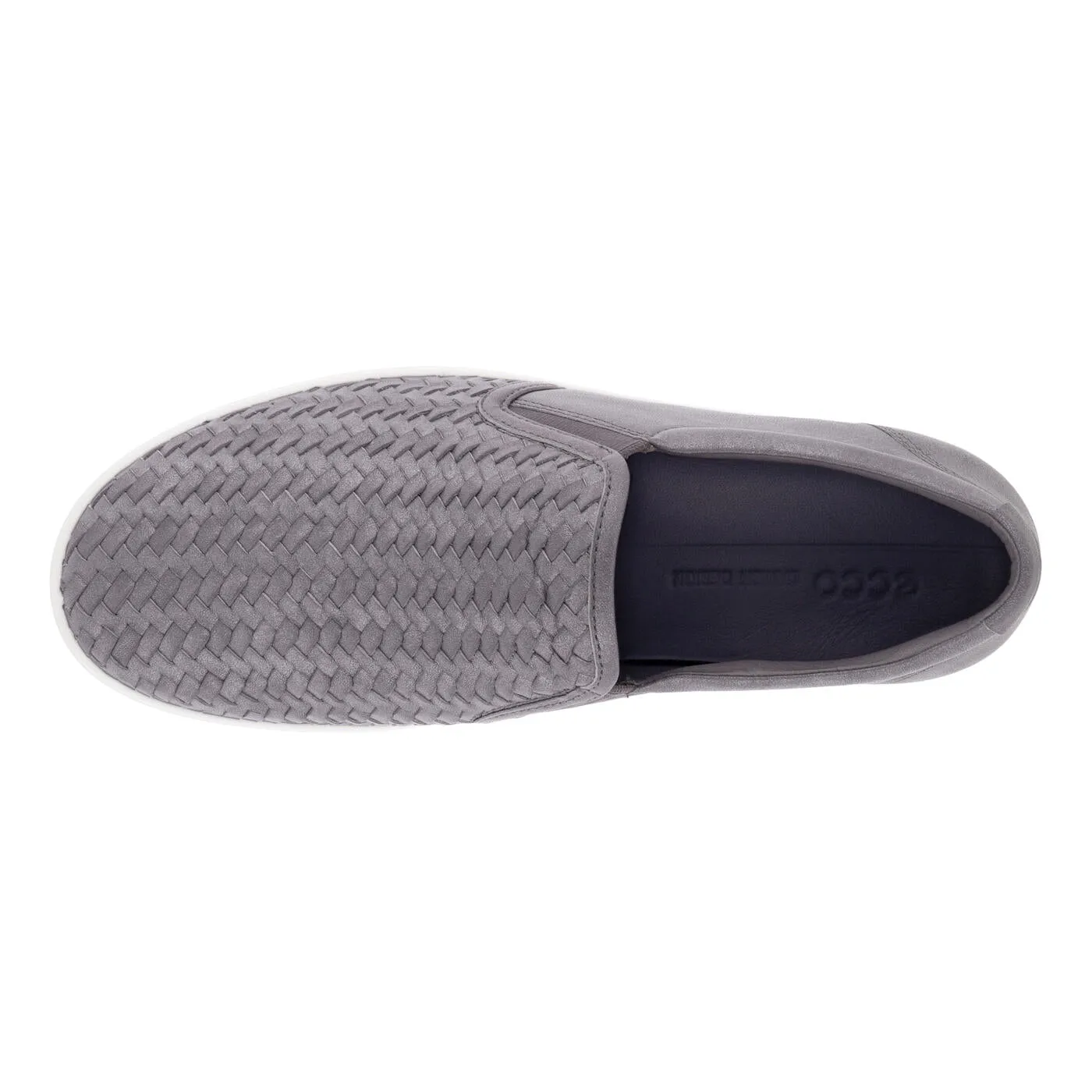 Ecco Women's Soft 7 Woven Slip On 2.0 Gravity Metallic 47011360105 sold by Orleans Shoe Co. product image thumbnail 4