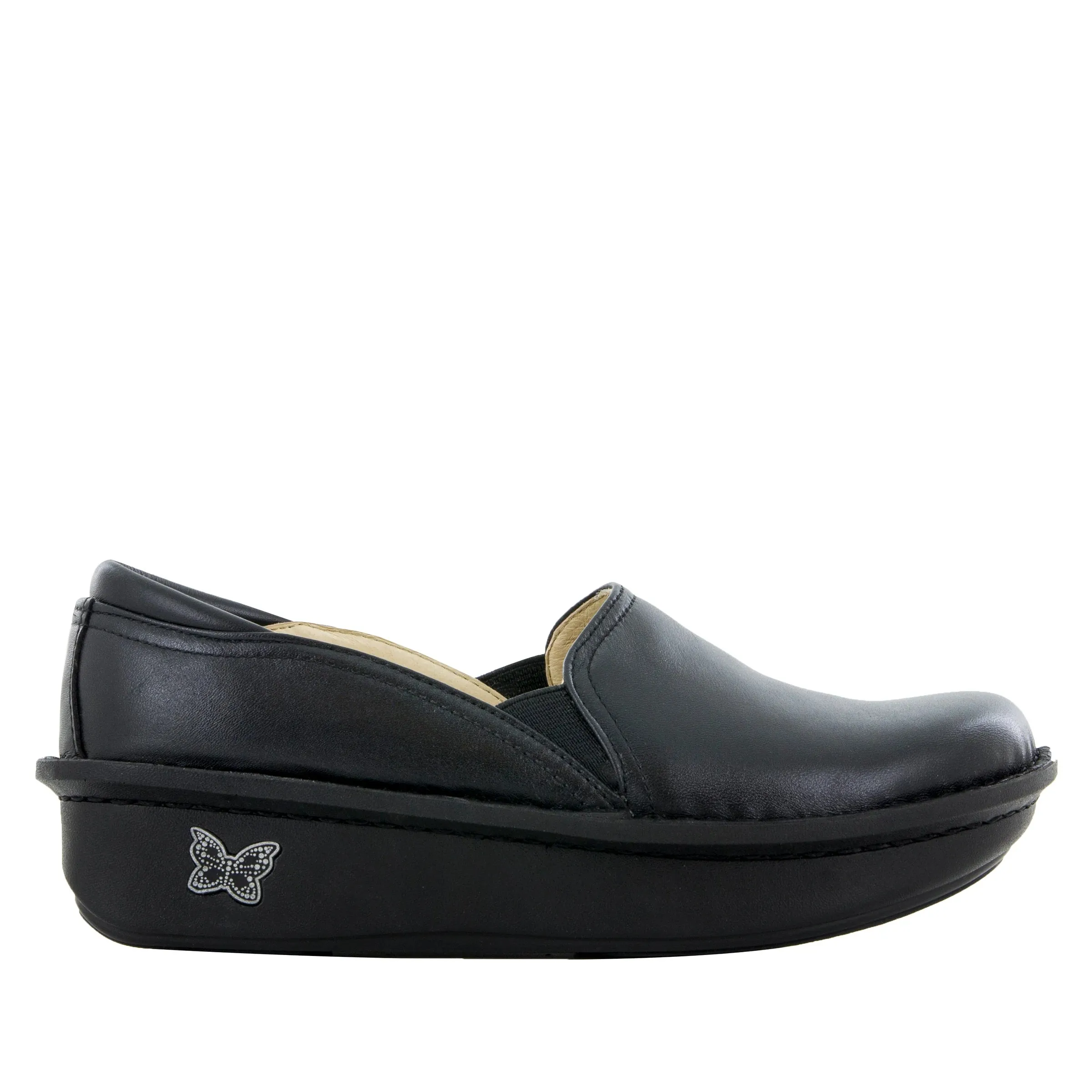 Alegria Debra Black Slip-Resistant Nursing Shoe sold by Orleans Shoe Co.