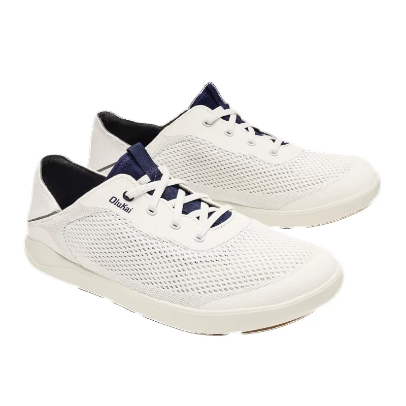 Olukai Men's Moku Pae Bright White Pacifica sold by Orleans Shoe Co.