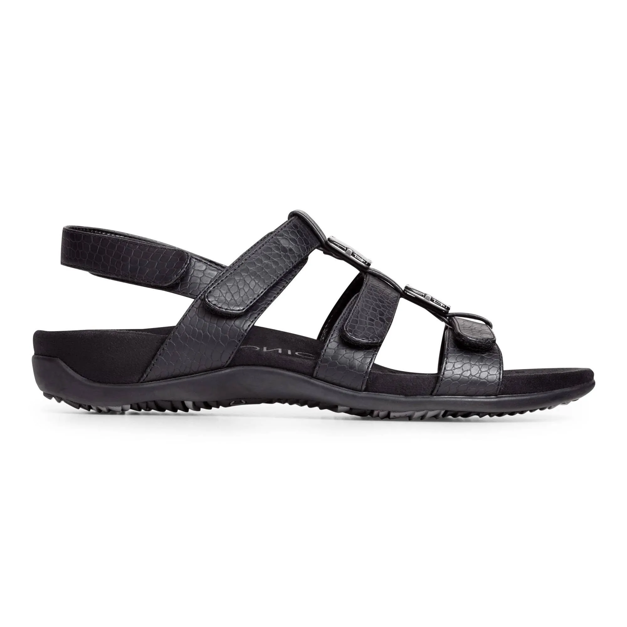 Vionic Women's Amber Black Crocodile sold by Orleans Shoe Co. product image thumbnail 2