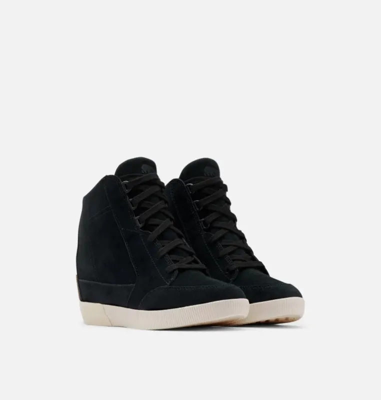 Sorel Women's Out N About Wedge Bootie Black Sea Salt sold by Orleans Shoe Co.