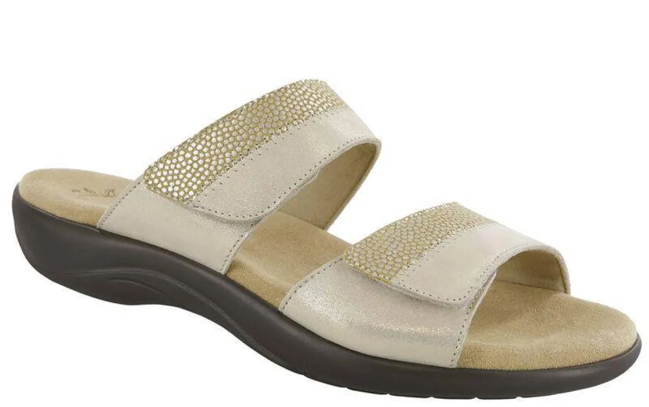SAS Women's Nudu Slide Golden sold by Orleans Shoe Co.
