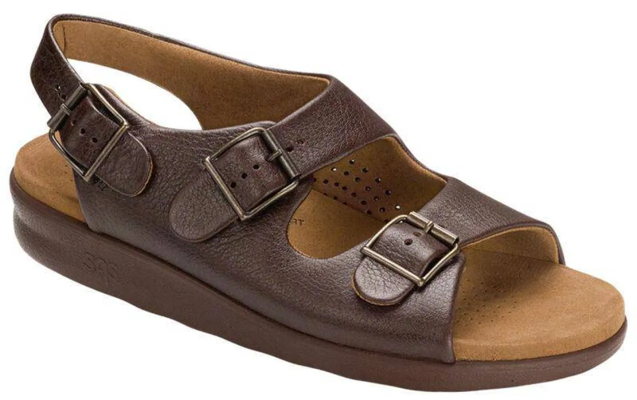 SAS Men's Bravo Heel Strap Sandal Brown sold by Orleans Shoe Co.