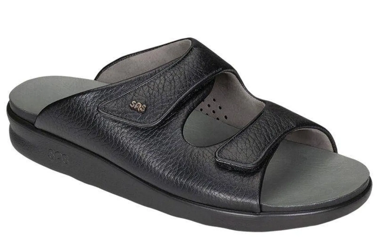 SAS Men's Encore Slide Sandal Black sold by Orleans Shoe Co.