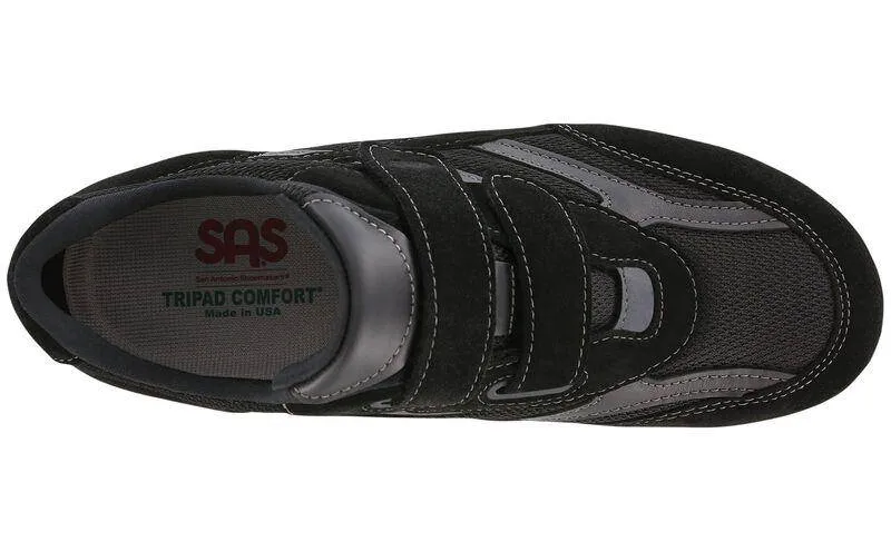SAS Men's JV Mesh Black Hook Loop Shoe sold by Orleans Shoe Co. product image thumbnail 2