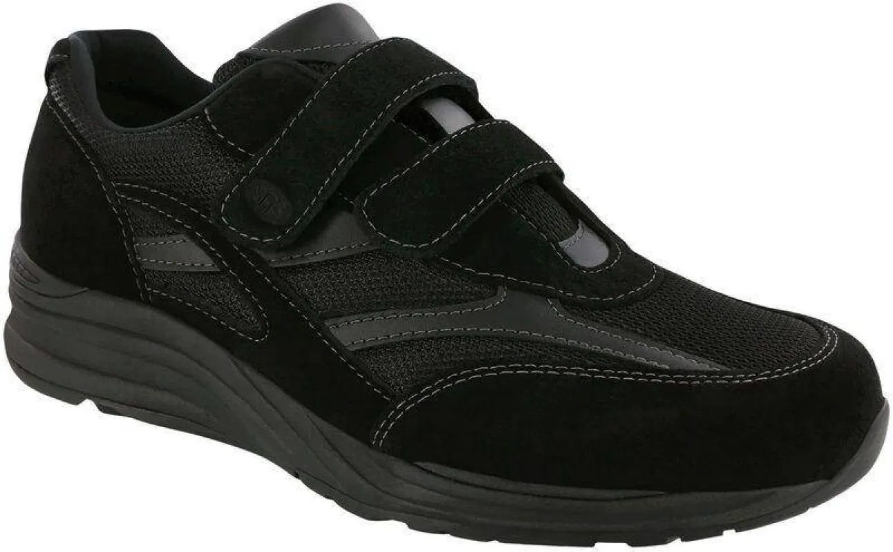 SAS Men's JV Mesh Black Hook Loop Shoe sold by Orleans Shoe Co.