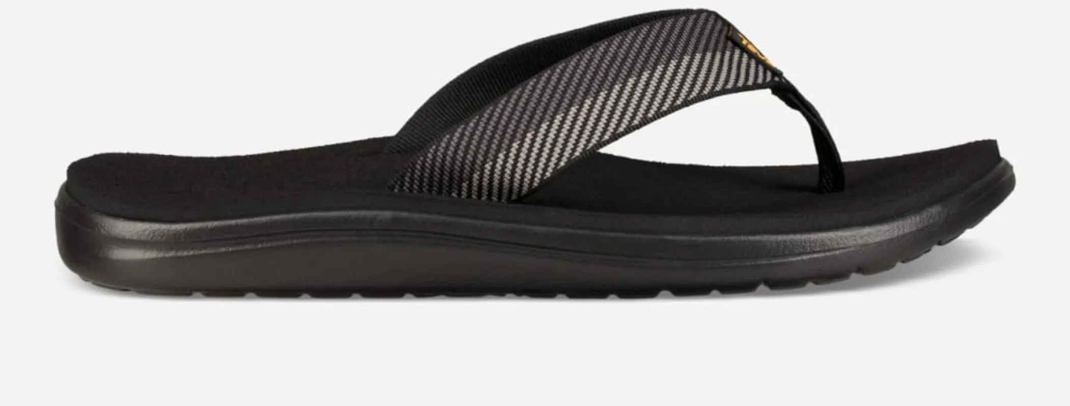 Teva Men's Voya Flip Vori Black Grey sold by Orleans Shoe Co.