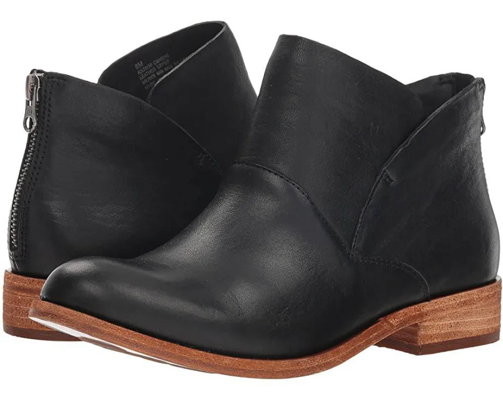 Kork Ease Women's Ryder Black Leather Boot sold by Orleans Shoe Co.