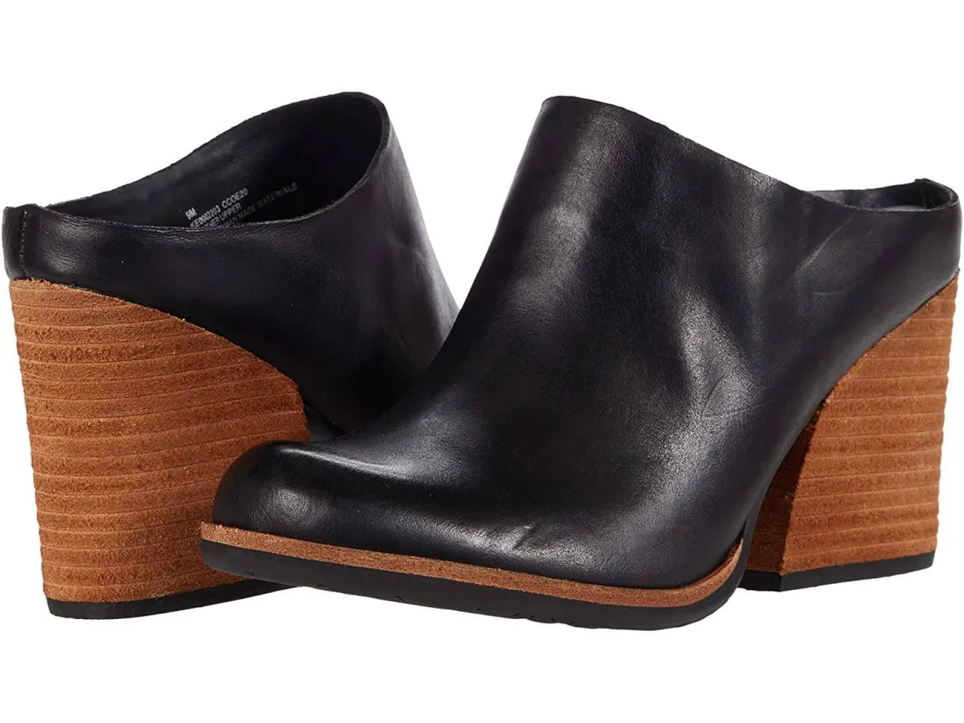 Kork Ease Women's Challis Black Clog sold by Orleans Shoe Co.