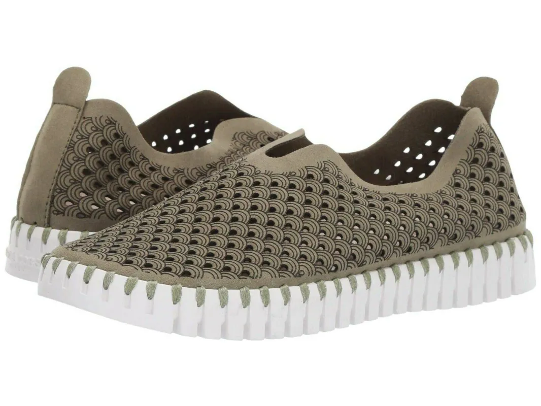 Ilse Jacobsen Women's Tulip 139 Army sold by Orleans Shoe Co.