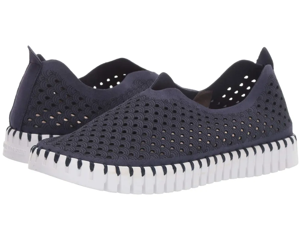 Ilse Jacobsen Women's Tulip 139 Navy sold by Orleans Shoe Co.