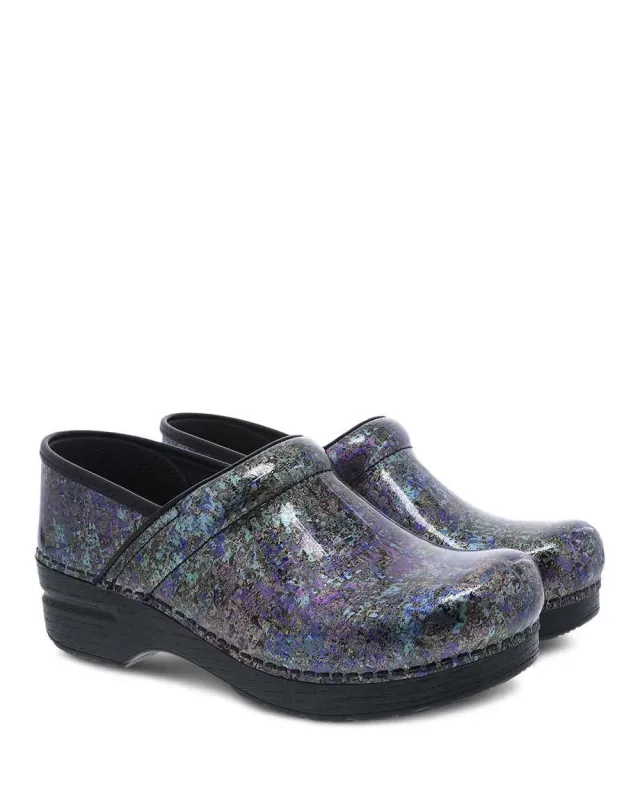 Dansko Women's Professional Patent Metallic Ink sold by Orleans Shoe Co.