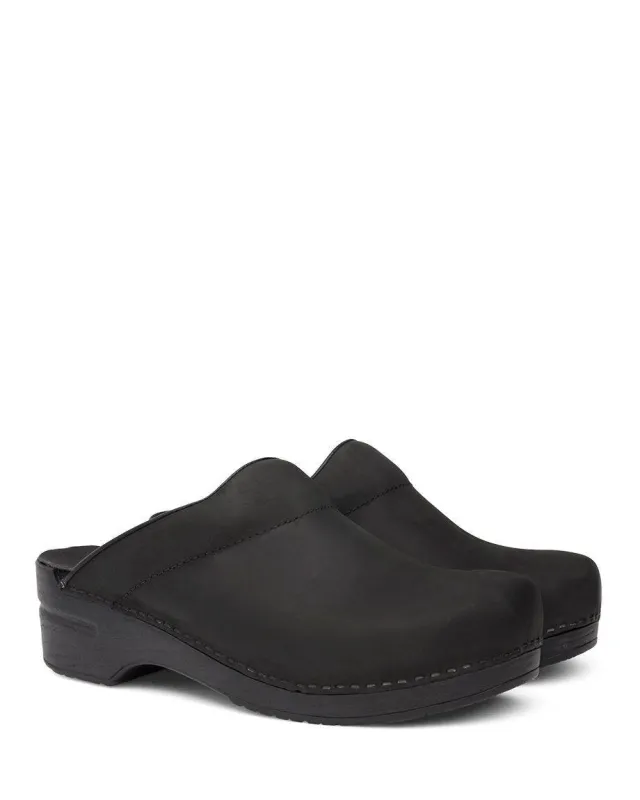 Dansko Men's Karl Black Oiled Clog made by Dansko