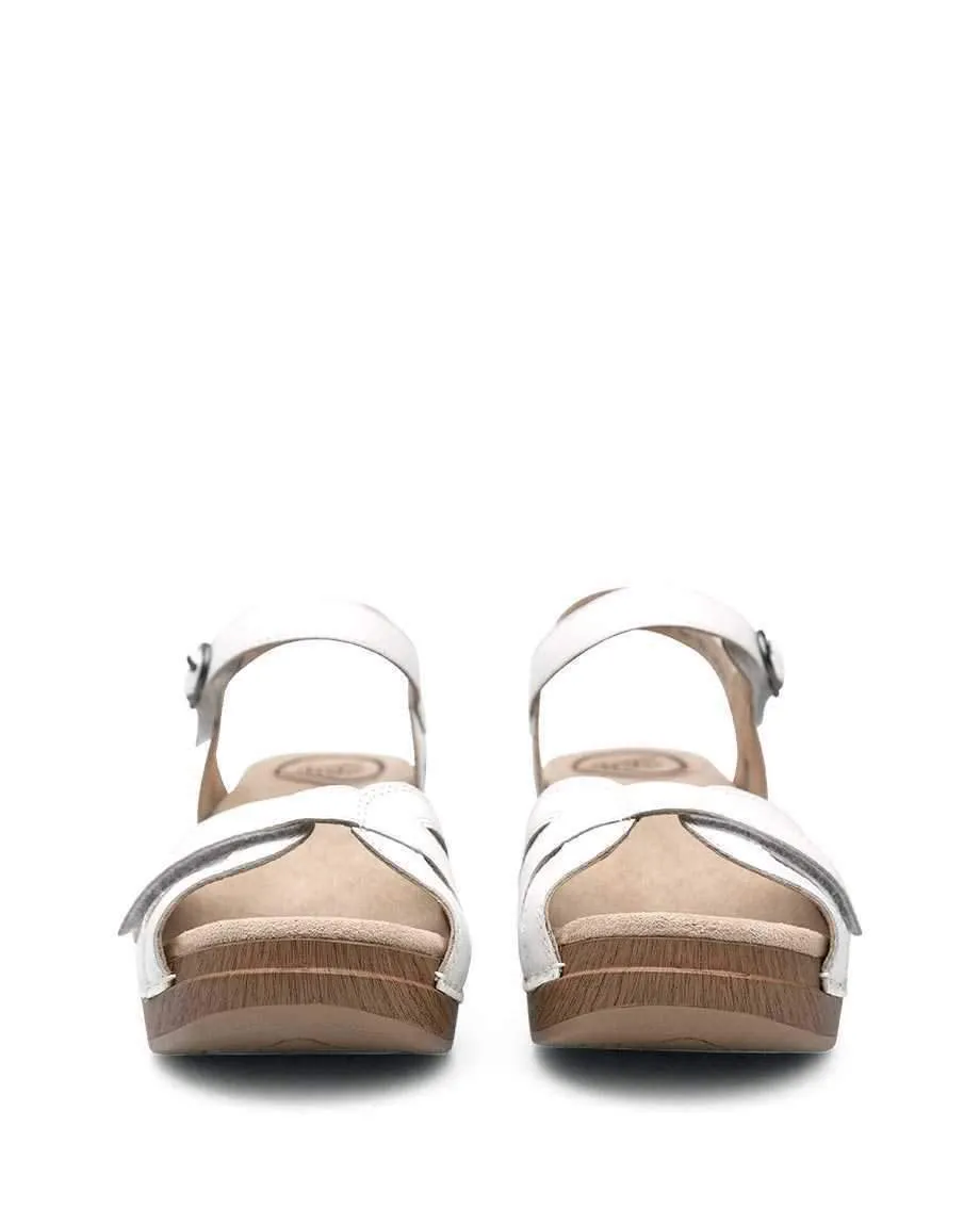 Dansko Women's Season White Sandal sold by Orleans Shoe Co. product image thumbnail 4