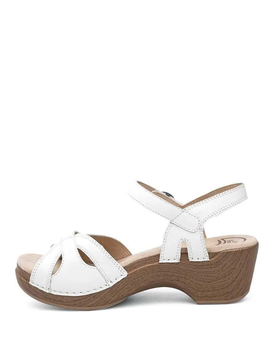 Dansko Women's Season White Sandal sold by Orleans Shoe Co. product image thumbnail 3