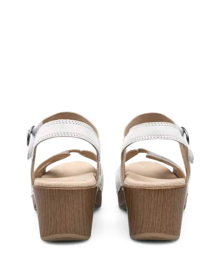 Dansko Women's Season White Sandal sold by Orleans Shoe Co. product image thumbnail 5