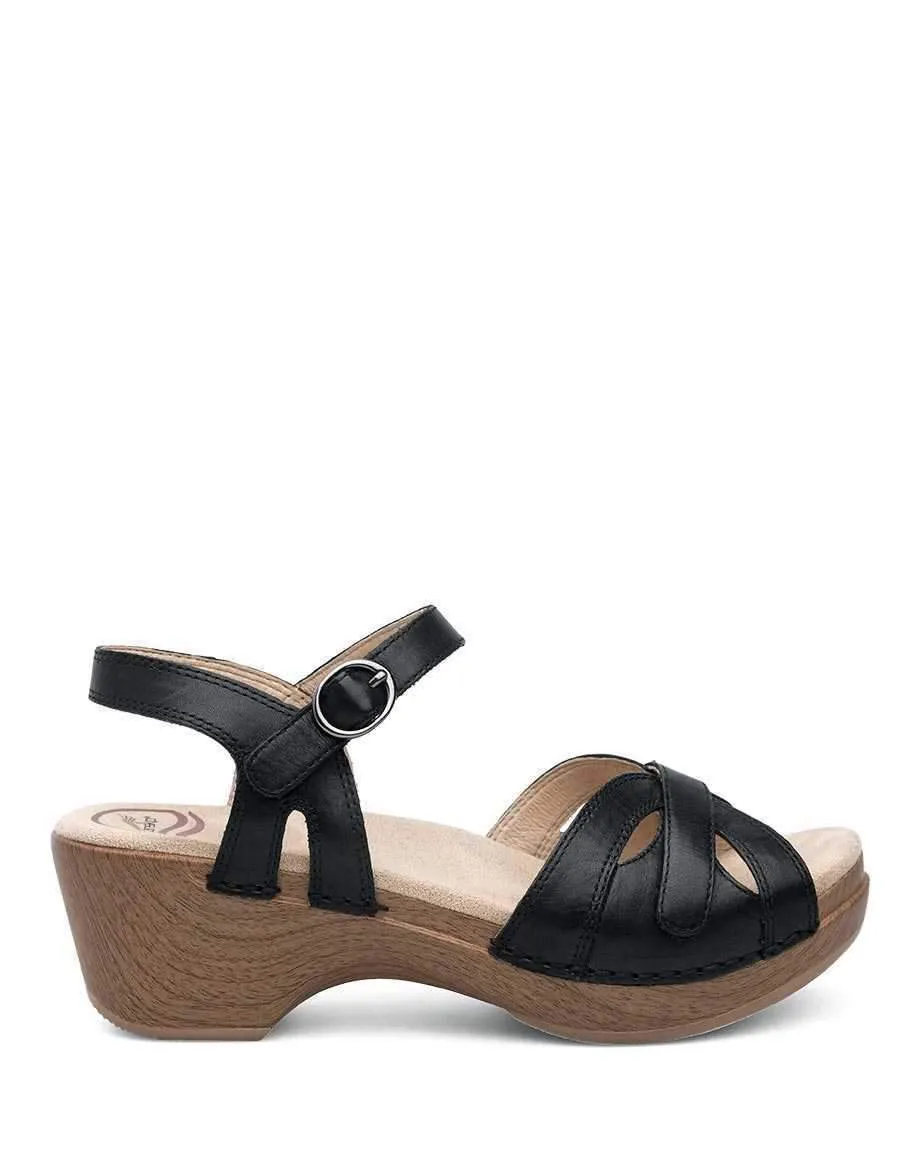 Dansko Women's Season Black Sandal sold by Orleans Shoe Co. product image thumbnail 2