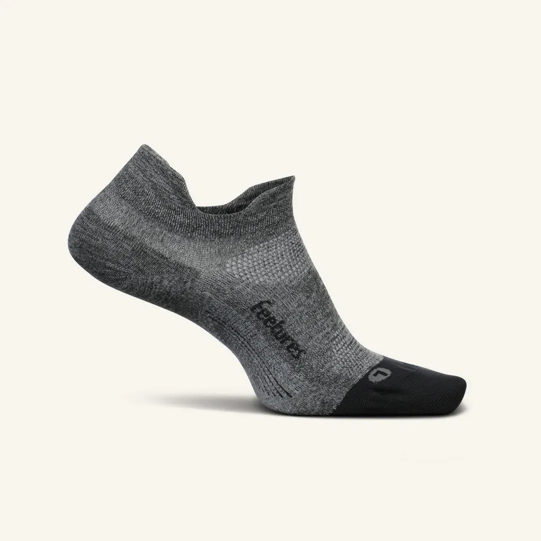 Feetures Elite Ultra Light No Show Tab Grey sold by Orleans Shoe Co.
