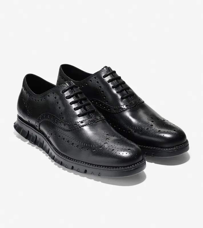 Cole Haan Men's Zerogrand Wingtip Oxford Black C20719 sold by Orleans Shoe Co.