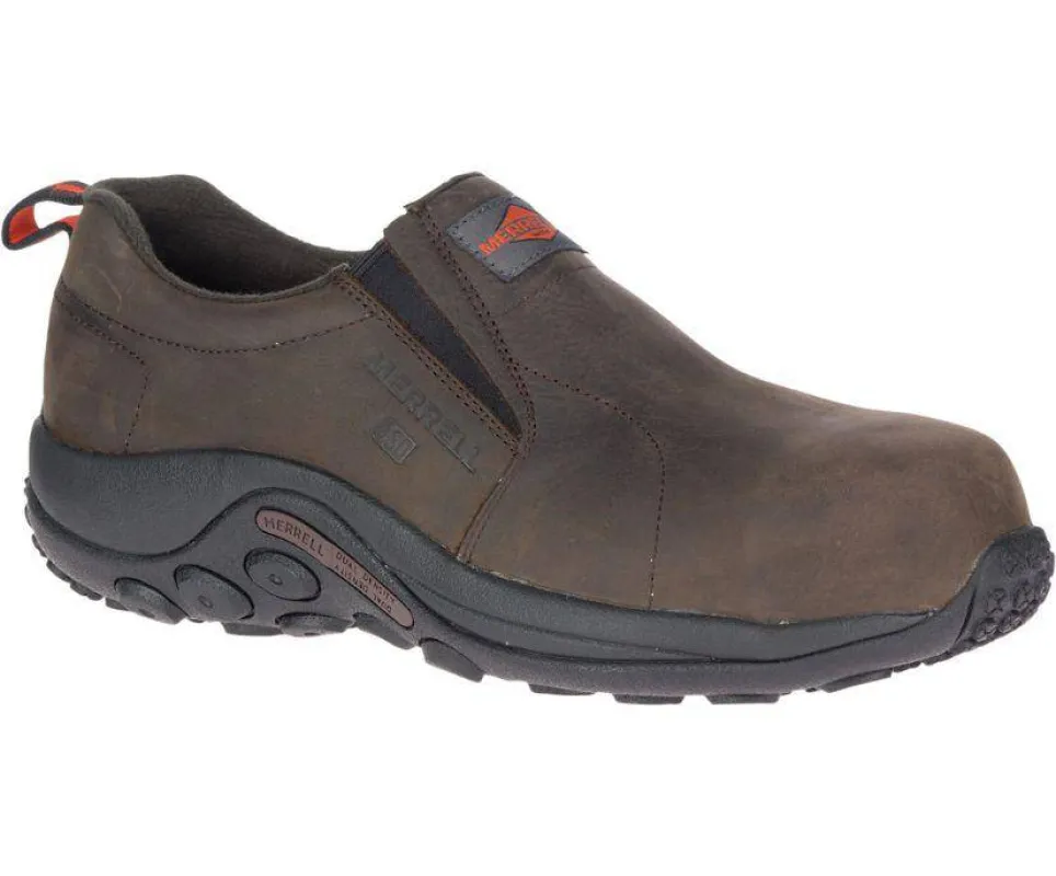 Merrell Men's Jungle Moc Leather Composite Toe SD made by Merrell