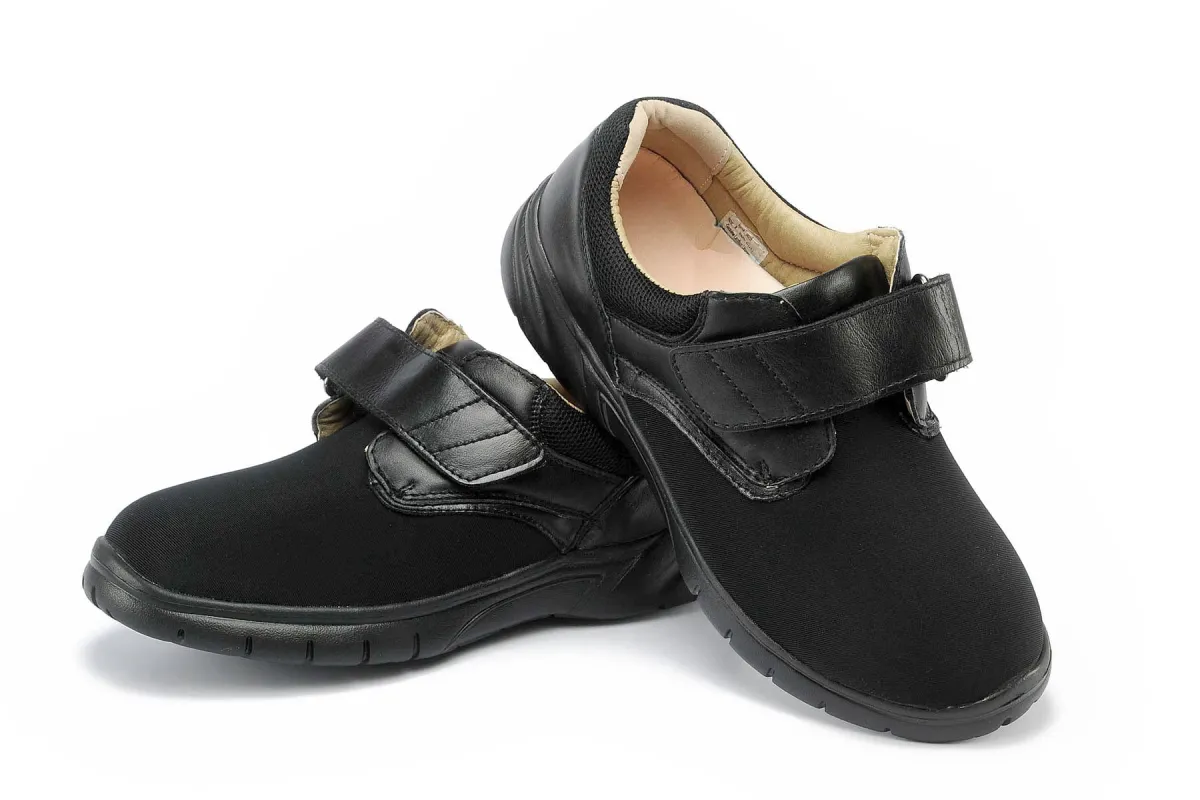 Mt. Emey Men's Premier Extra Depth Casual Shoe Black sold by Orleans Shoe Co.